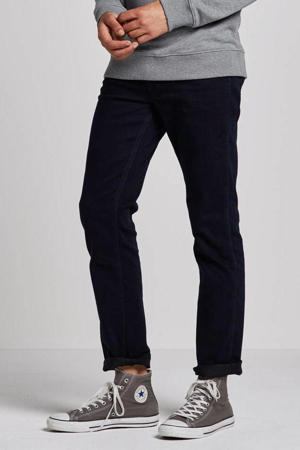 straight leg jeans Greensboro black back