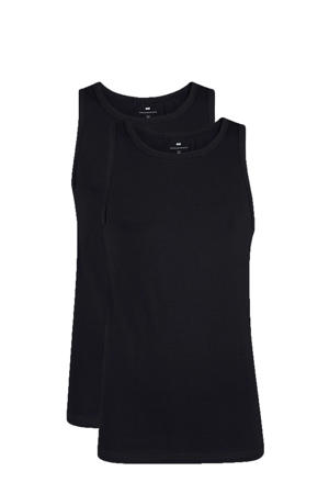 hemd (set van 2) zwart