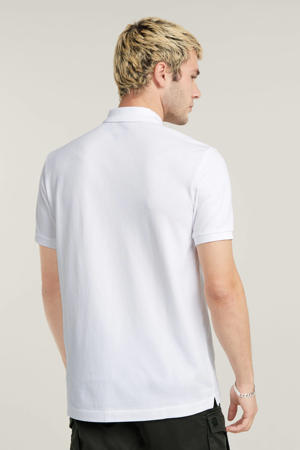slim fit polo Dunda white