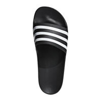 thumbnail: Zwarte unisex adidas Performance Adilette Aqua badslippers van rubber 