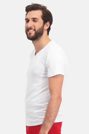 thumbnail: Bamboo Basics ondershirt Velo met bamboe (set van 2) wit