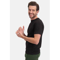 thumbnail: Bamboo Basics ondershirt Ruben met bamboe (set van 2) zwart