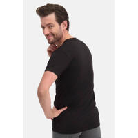 thumbnail: Bamboo Basics ondershirt Velo met bamboe (set van 2) zwart