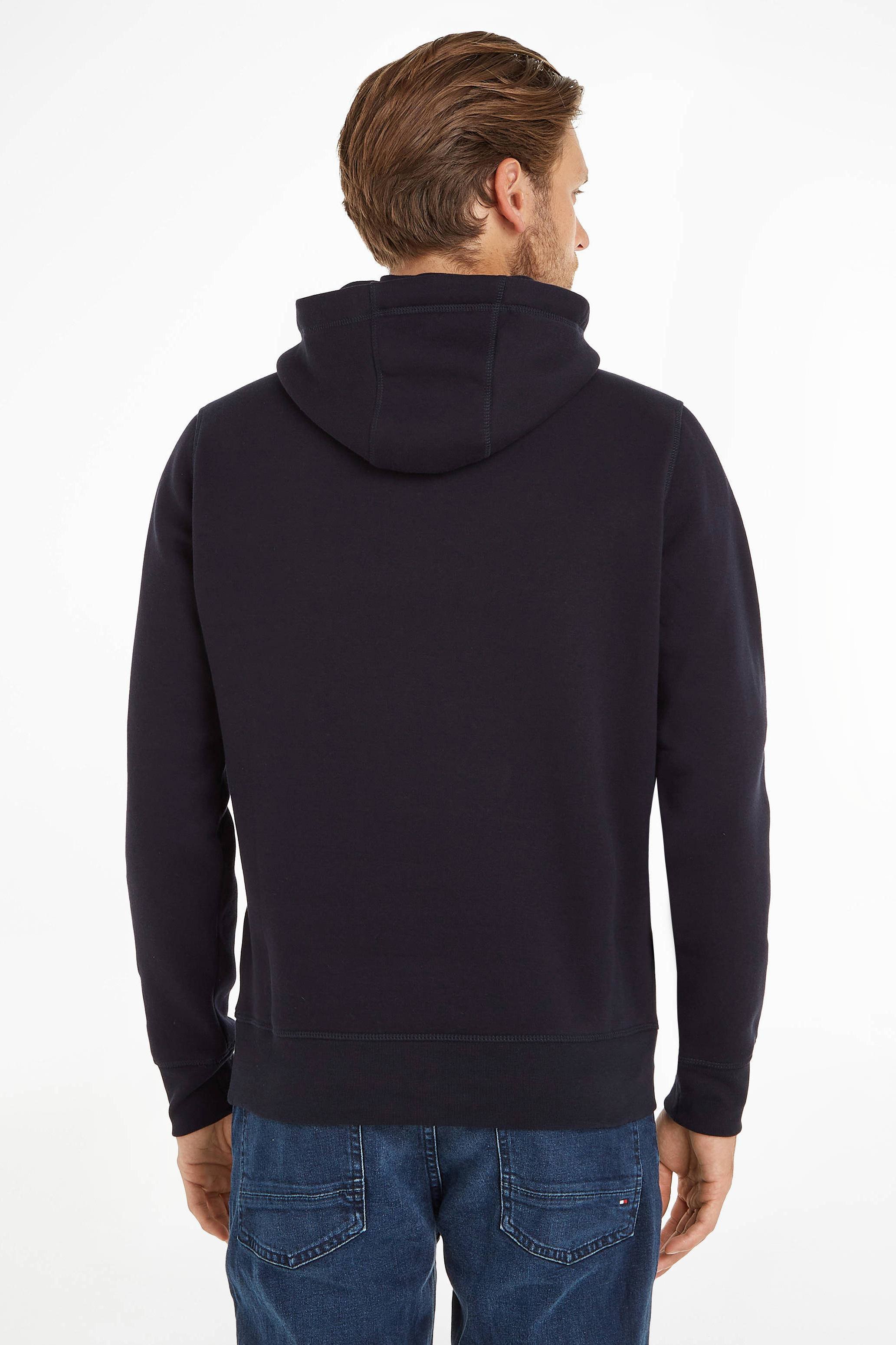 Tommy Hilfiger hoodie met logo donkerblauw Union River