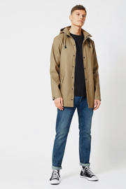 thumbnail: America Today straight fit regenjas Jace dark khaki