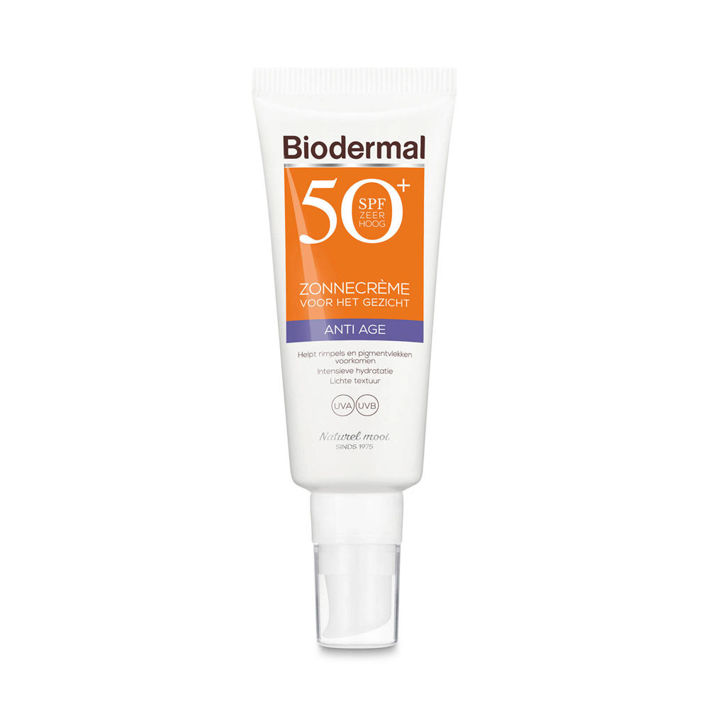 Biodermal Anti Age Zonnecrème gezicht - SPF50+ - 40 ml