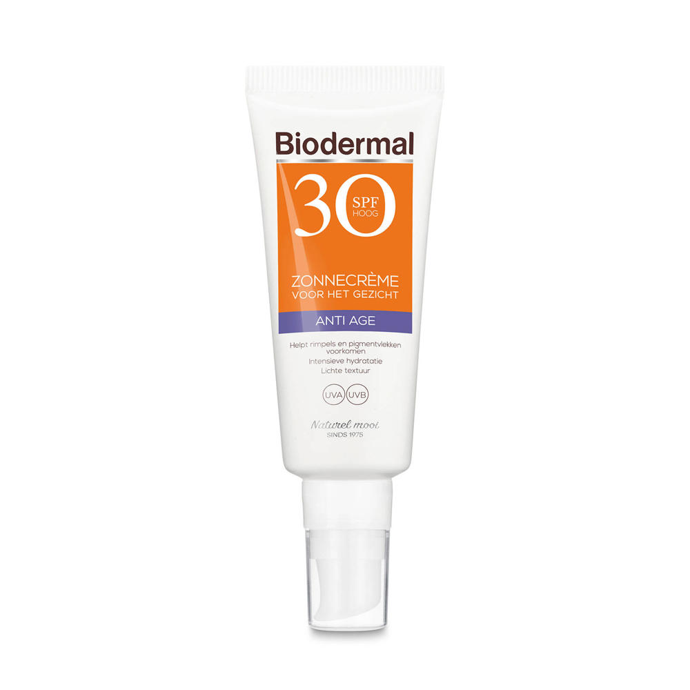 Biodermal Anti Age Zonnecrème gezicht - SPF30 - 40 ml