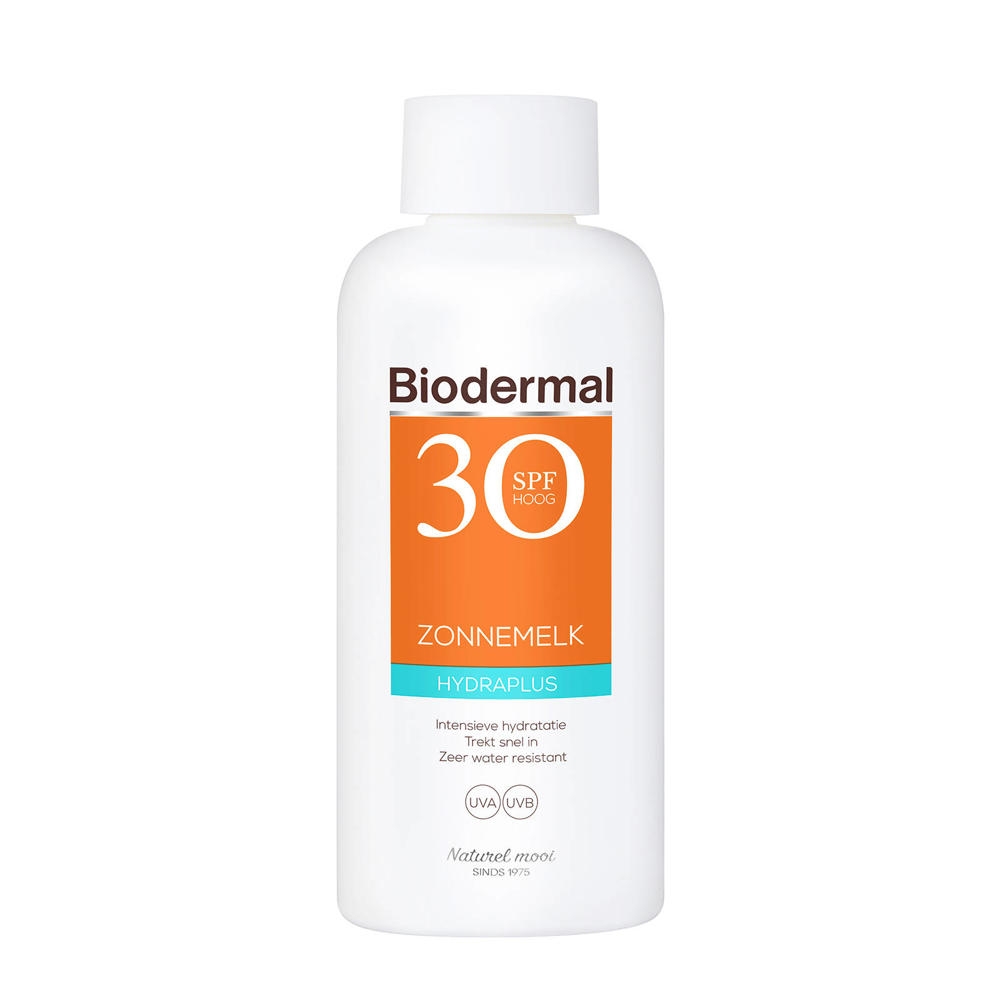 Biodermal Zonnebrand Hydraplus Zonnemelk - SPF30 - 200 ml