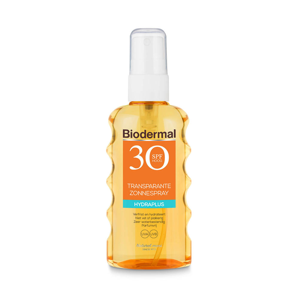 Biodermal Zonnebrand Transparante Spray - SPF30 - 175 ml