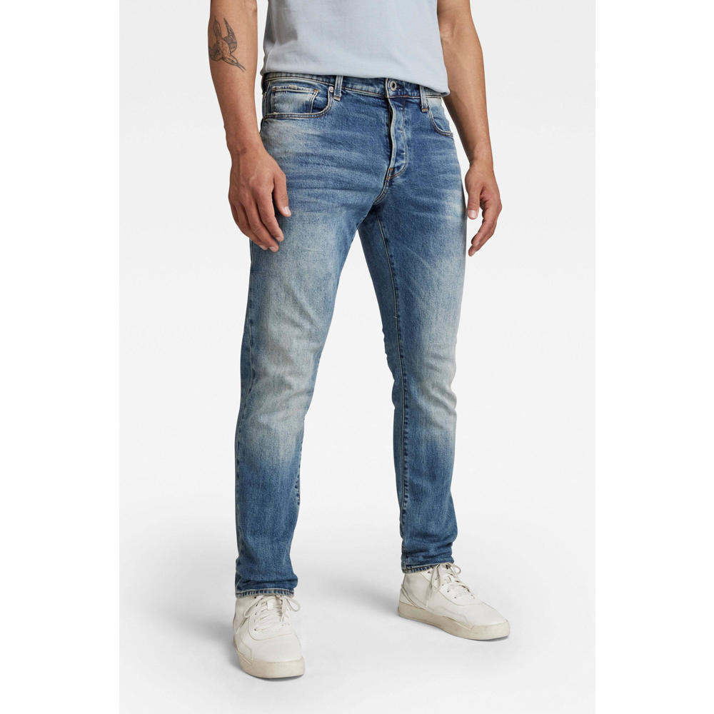 G-Star RAW 3301 straight tapered fit jeans a802/vintage azure