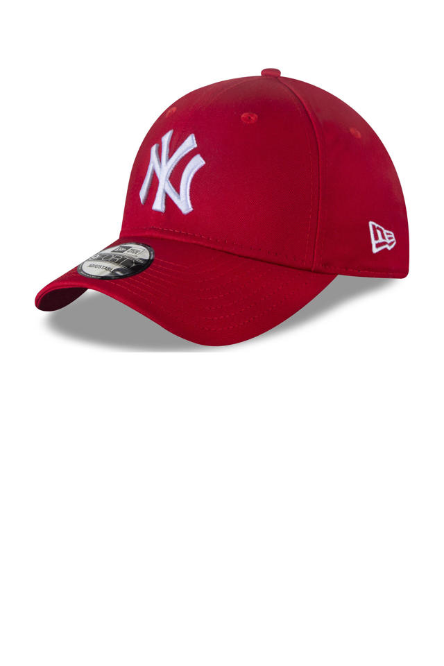 New Era 9Forty Youth NY pet rood/wit