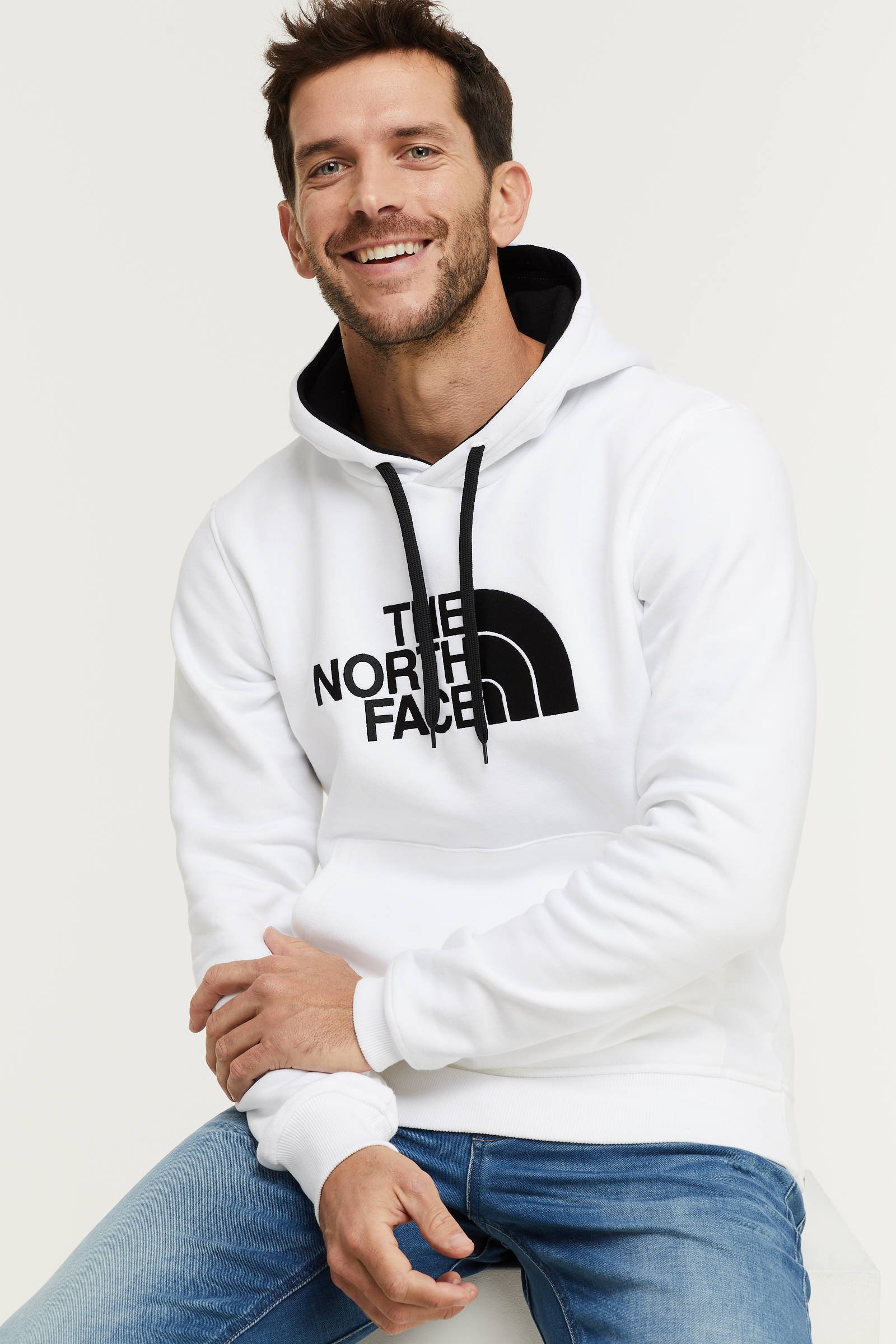 North face hotsell hoodie wit