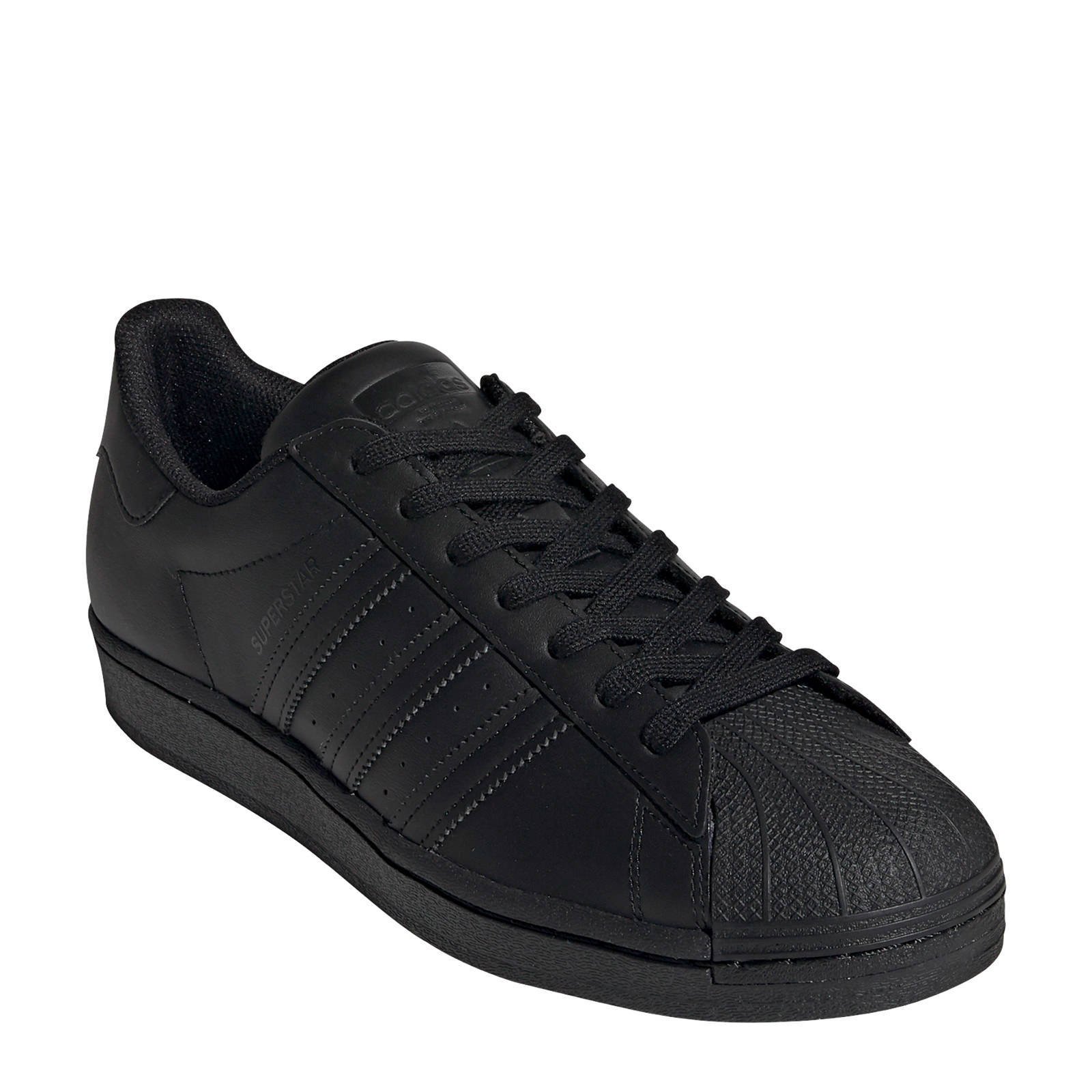 Adidas superstar sneakers zwart hotsell