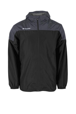 Senior  Senior voetbaljack zwart/grijs