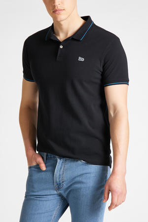 regular fit polo donkerblauw