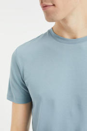 thumbnail: WE Fashion T-shirt met biologisch katoen lichtblauw