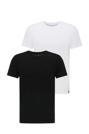 T-shirt (set van 2 ) zwart/wit