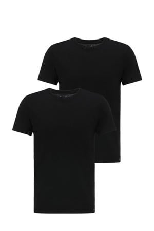 T-shirt (set van 2 ) zwart