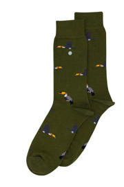 thumbnail: Alfredo Gonzales sokken Toucan kaki