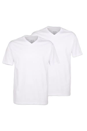 +size ondershirt (set van 2) wit