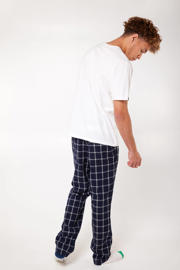 thumbnail: America Today geruite pyjamabroek Lake donkerblauw/wit