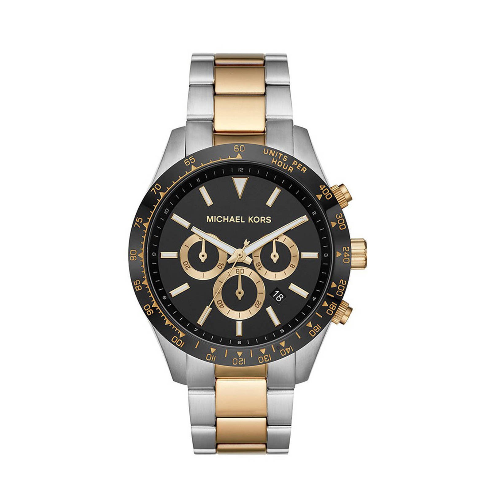 Michael kors discount horloge zilver goud