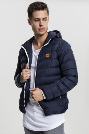 jas donkerblauw