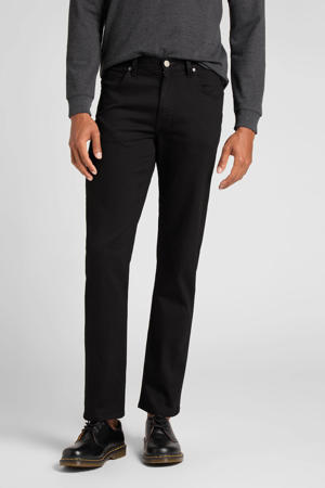straight leg jeans Brooklyn clean black