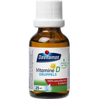 thumbnail: Davitamon Vitamine D druppels zonnebloemolie - 25 ml