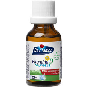 Vitamine D druppels zonnebloemolie - 25 ml
