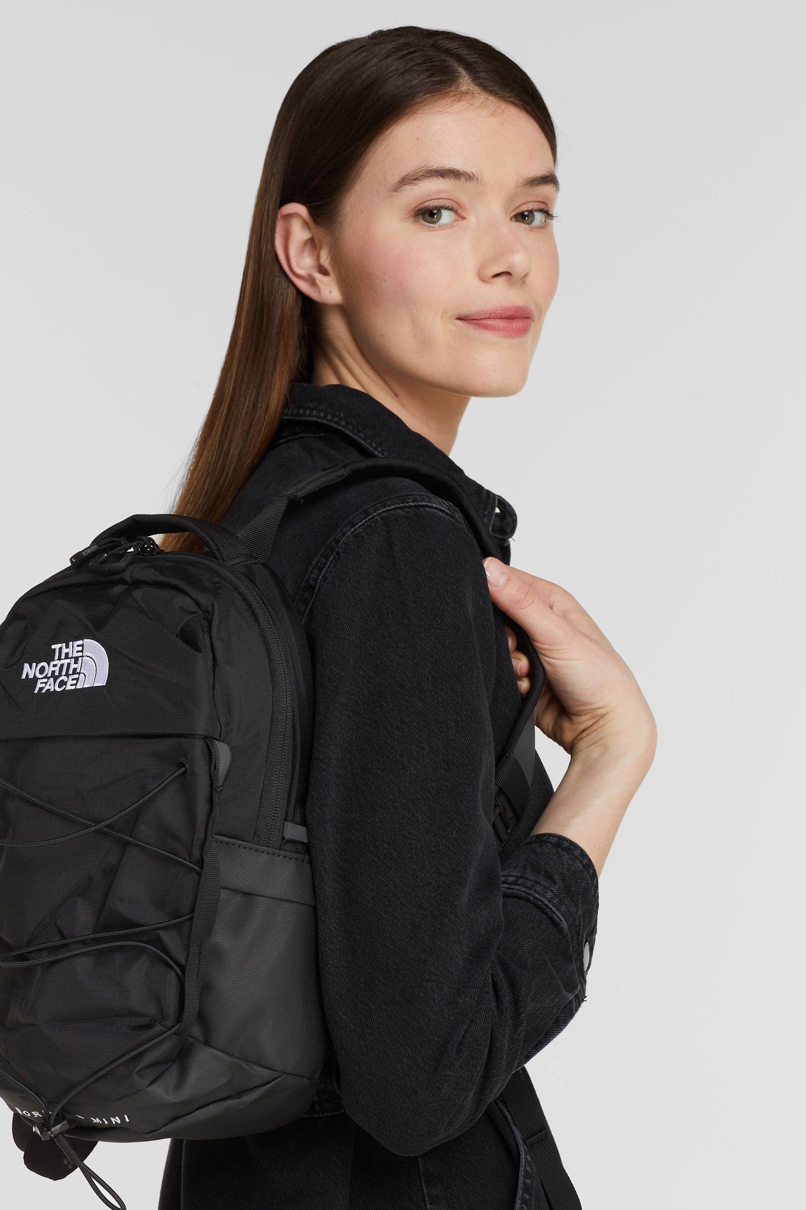 Zwarte north face online tas