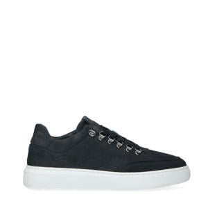 nubuck sneakers donkerblauw