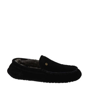 Earlwood suède pantoffels zwart