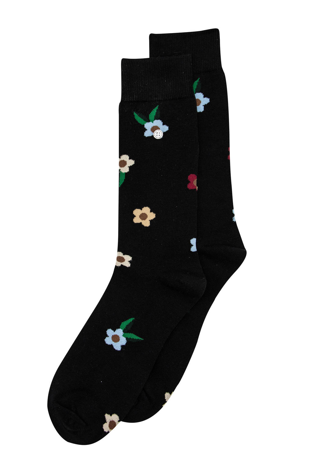 Alfredo Gonzales sokken Flowers zwart