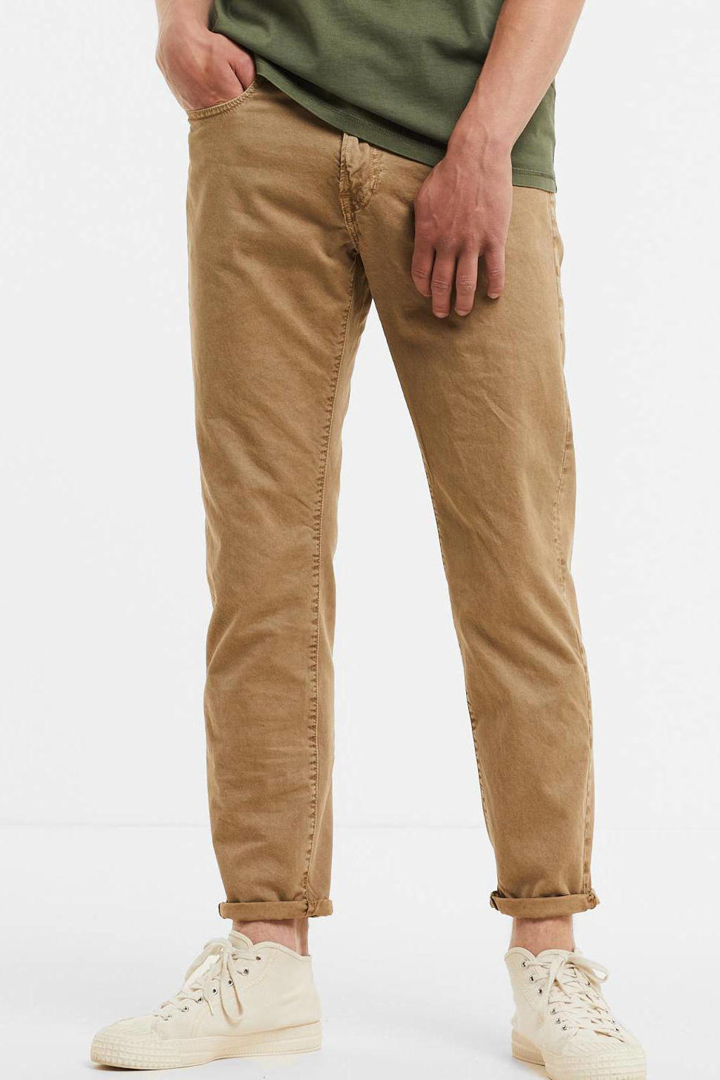Butcher of Blue loose tapered fit jeans Stockton desert beige