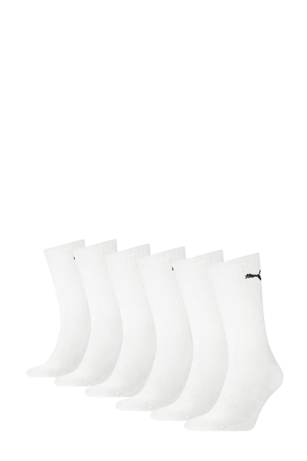 Puma sokken - set van 6 wit