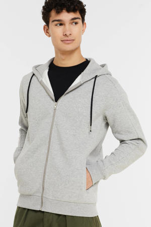 gemêleerd sweatvest RRLeonardo light grey melange