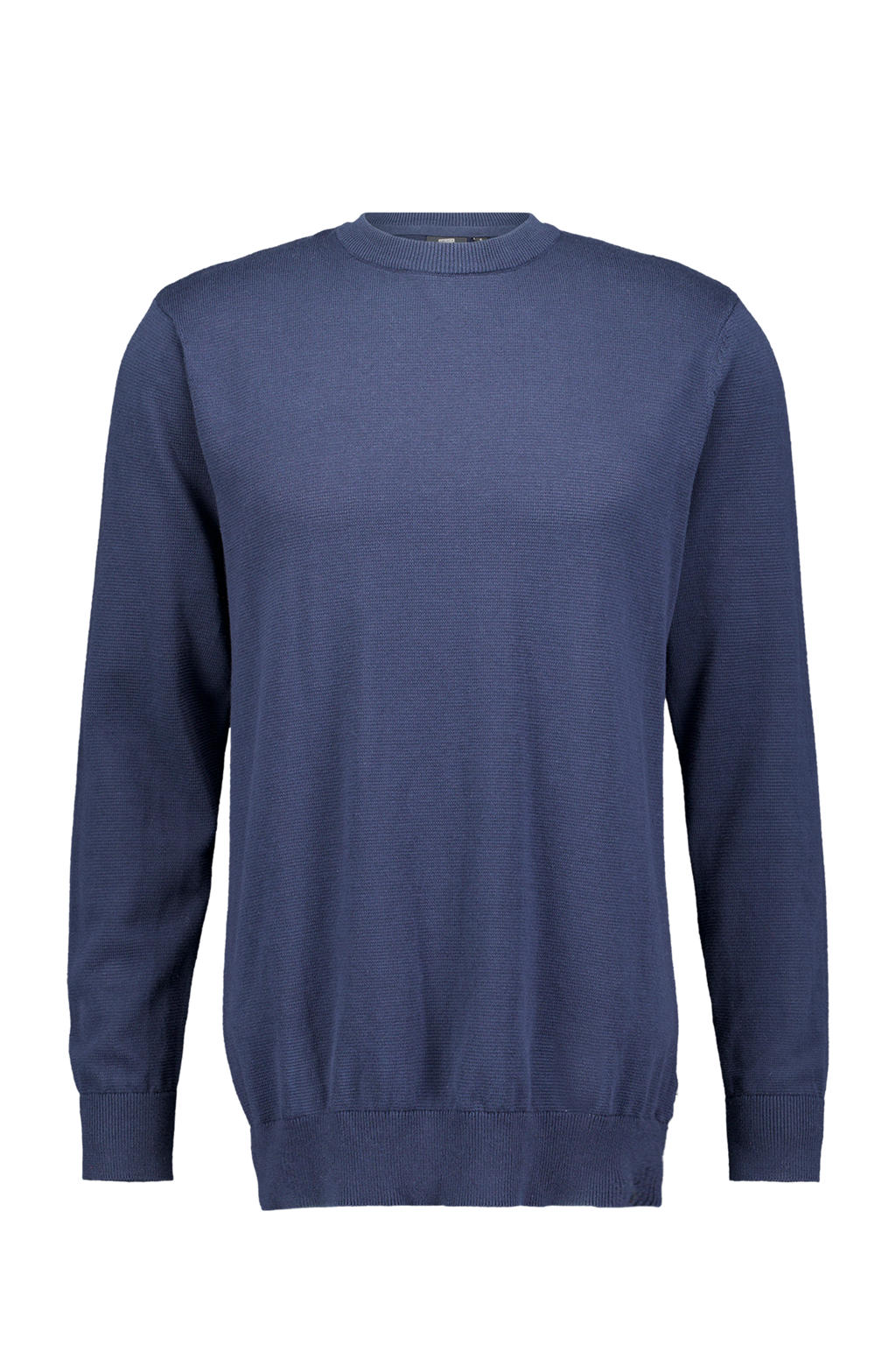 America Today fijngebreide pullover Keith  dark blue
