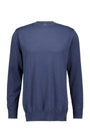 thumbnail: America Today fijngebreide pullover Keith  dark blue