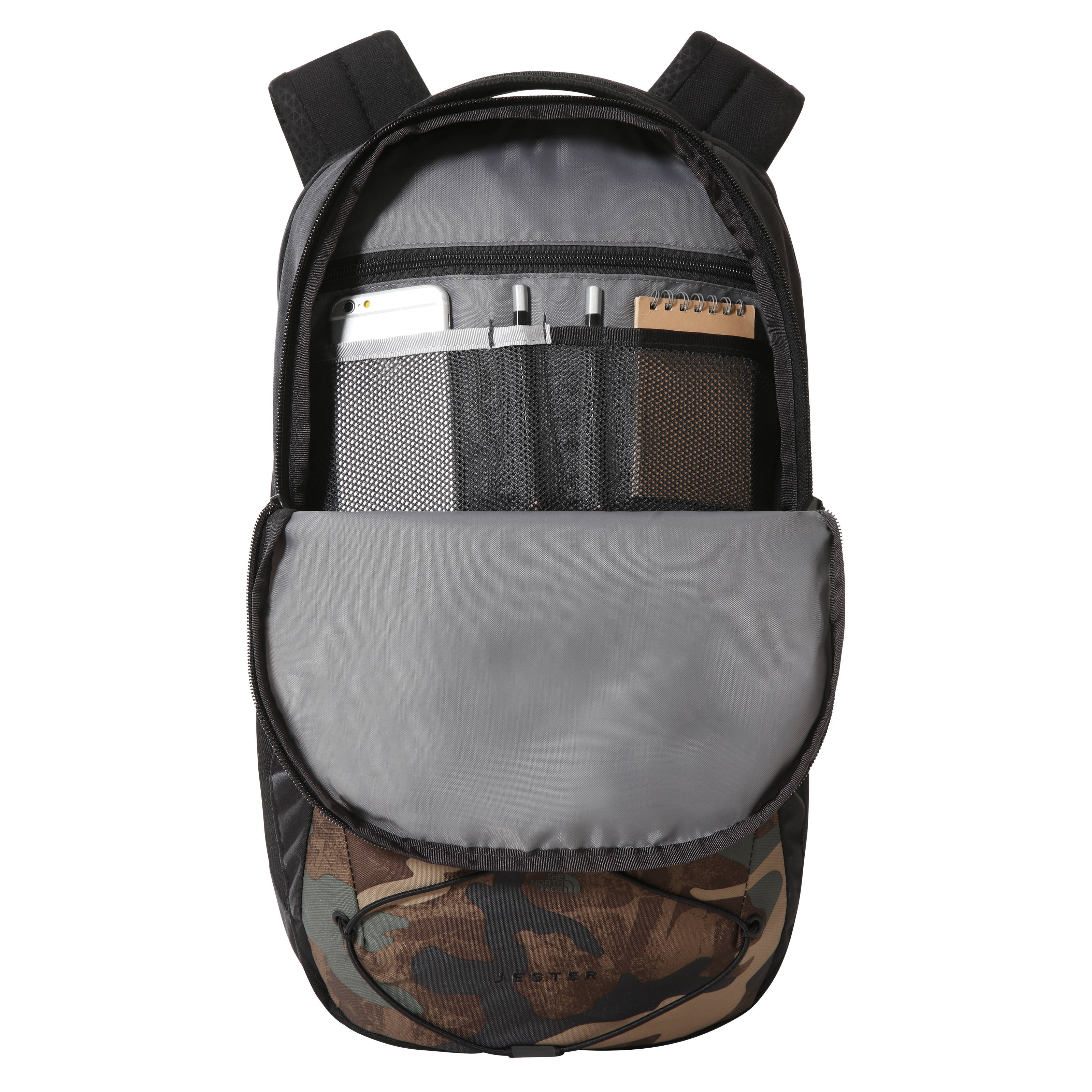 The North Face rugzak Jester 29 liter zwart camo Union River