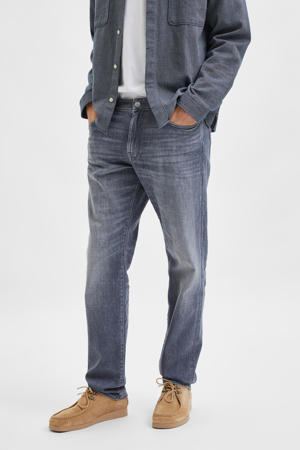 straight fit jeans SLHSCOTT light grey denim