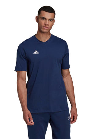 voetbalshirt donkerblauw