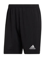 thumbnail: Zwarte heren adidas Performance Senior sportshort van polyester met regular fit, regular waist en effen