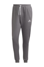 thumbnail: Grijze heren adidas Performance Senior joggingbroek van katoen met regular fit, regular waist en logo dessin