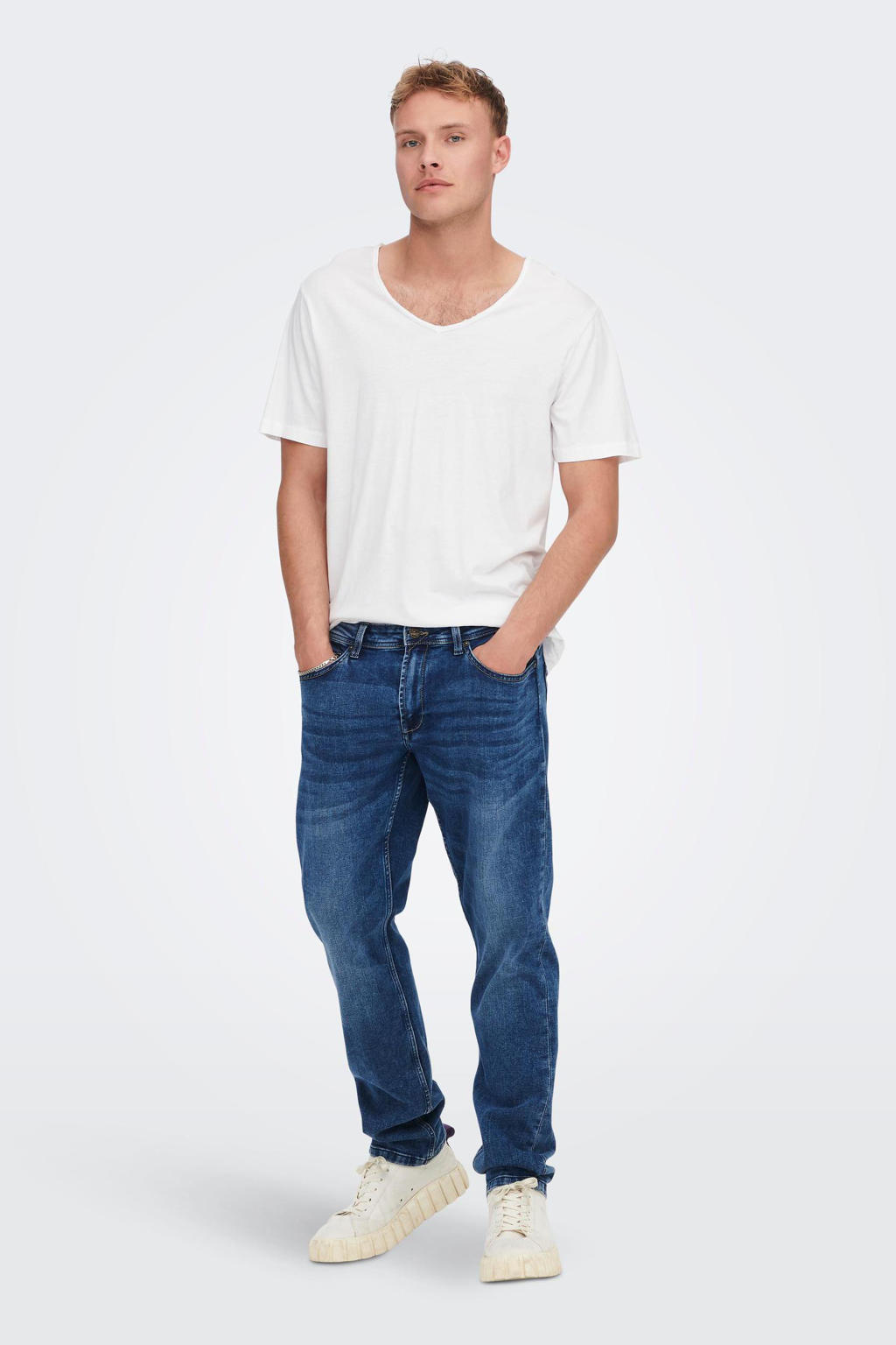 ONLY & SONS regular fit jeans ONSWEFT blue denim 1886