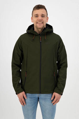 outdoor jas Sjors olijfgroen