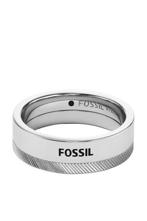 ring JF03997040 Chevron zilverkleurig