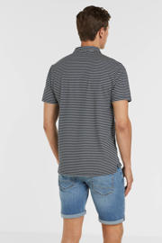 thumbnail: anytime gestreepte polo blauw/wit