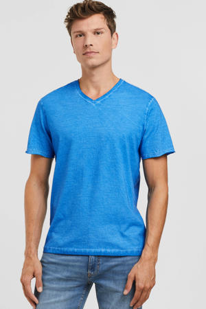 gestreepte T-shirt blauw