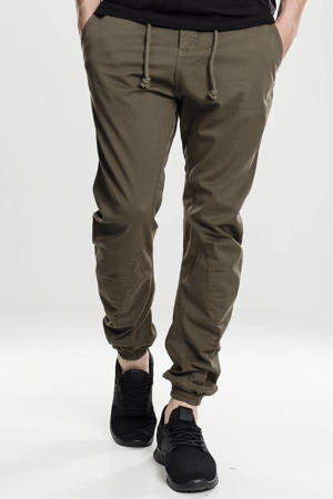 regular fit broek olive